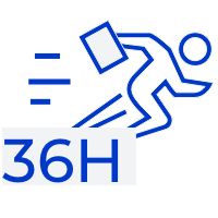 36 saat içinde destek