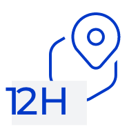 İlk cevap 12 saat içinde